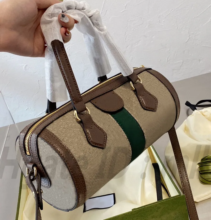 Moda Top G 1955 Calidad Mujeres Luxurys Bolsos de diseñador Bolsos de hombro Bolsos de pecho Bolso de embrague de cilindro de bolsillo Bolsos de cintura de bandolera Bolso de mano 2021 Más popular