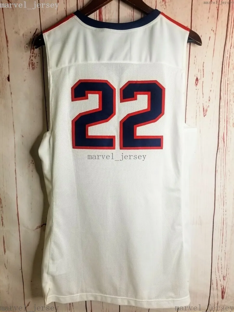 Stitched Custom Gonzaga Basketball Jersey #22 Men Women Youth XS-5XL