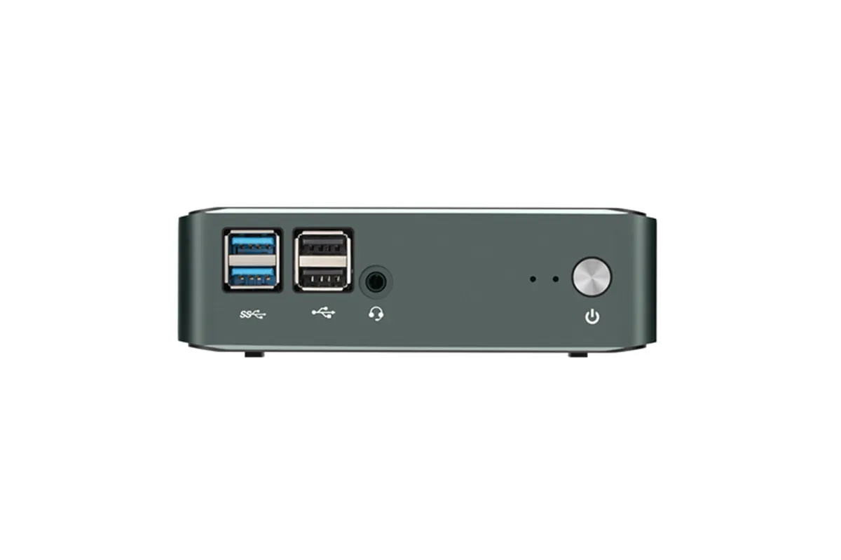 Neue Mini-PC Win10 I7 10710U 10510 I5 10210 2 * DDR4 M.2 Nuk-tragbares Computersystem Gerät Typ-C 4K 60Hz HDMI2.0 DP USB3.0 Büro