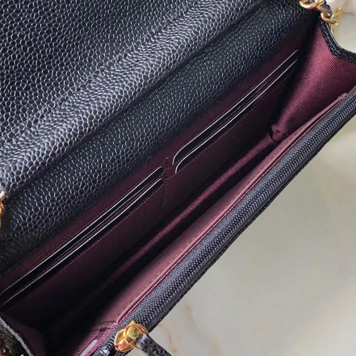 Genuine Leather Handbag Women Evening Bag High Quality Original Box Messenger Shoulder Cross body Purse