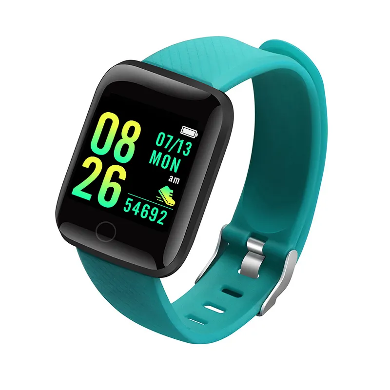 116 Plus Id 116 Smart Watch Bracelet With Fitness Tracker, Heart