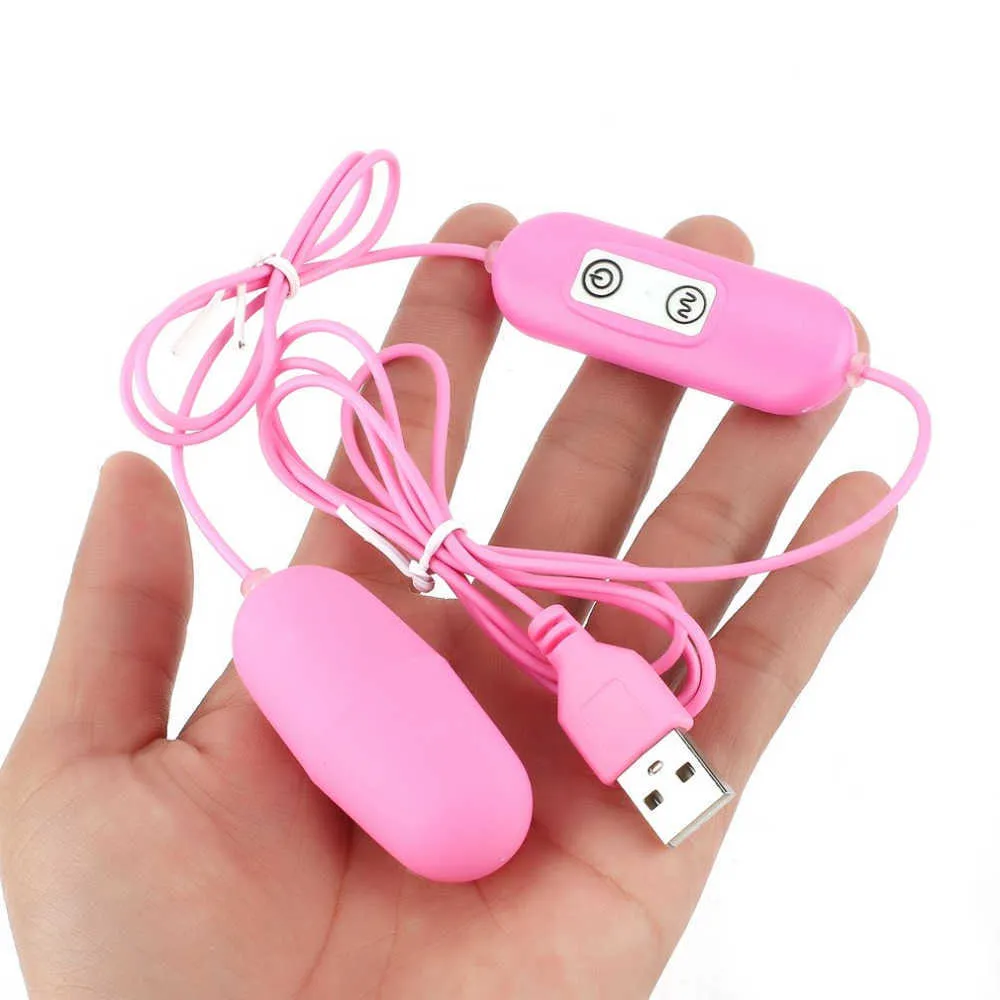 12 Frequency USB Rechargeable Vibrating Eggs Vaginal Ball Mini G-Spot Clitoris Stimulator Vibrator Sex Toys for Women P0818