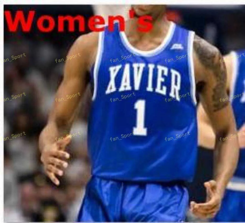 Basquete Nik1 NCAA Xavier Musketeers Basketball Jersey 2 Dahmir Bishop Kyle Castlin 20 Ramon Singh 21 Zak Swetye 22 Dieonte Miles Custom