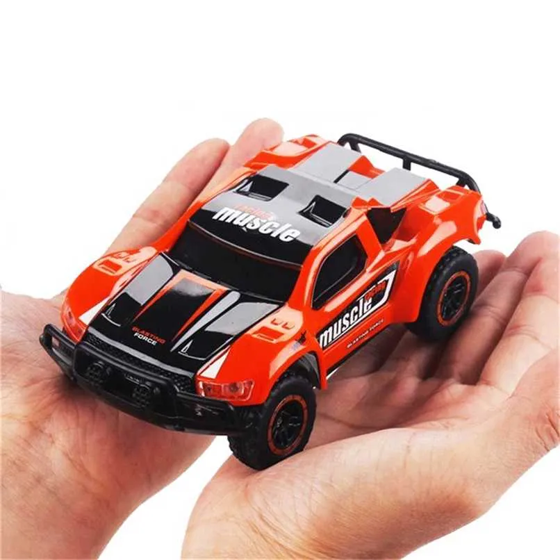 Juguetes 1/43 2.4G 4WD mini Rc Car Electric 14 km / h Camión Vehículo Modelo Niños Drift Toys control remoto niños juguetes para 10 años 211029