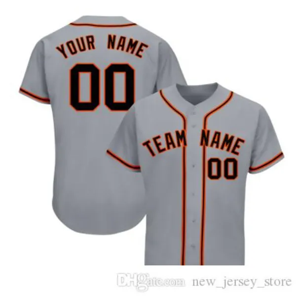 Homem personalizado homem de beisebol bordado equipe costurada qualquer nome qualquer número uniforme tamanho S-3XL 018