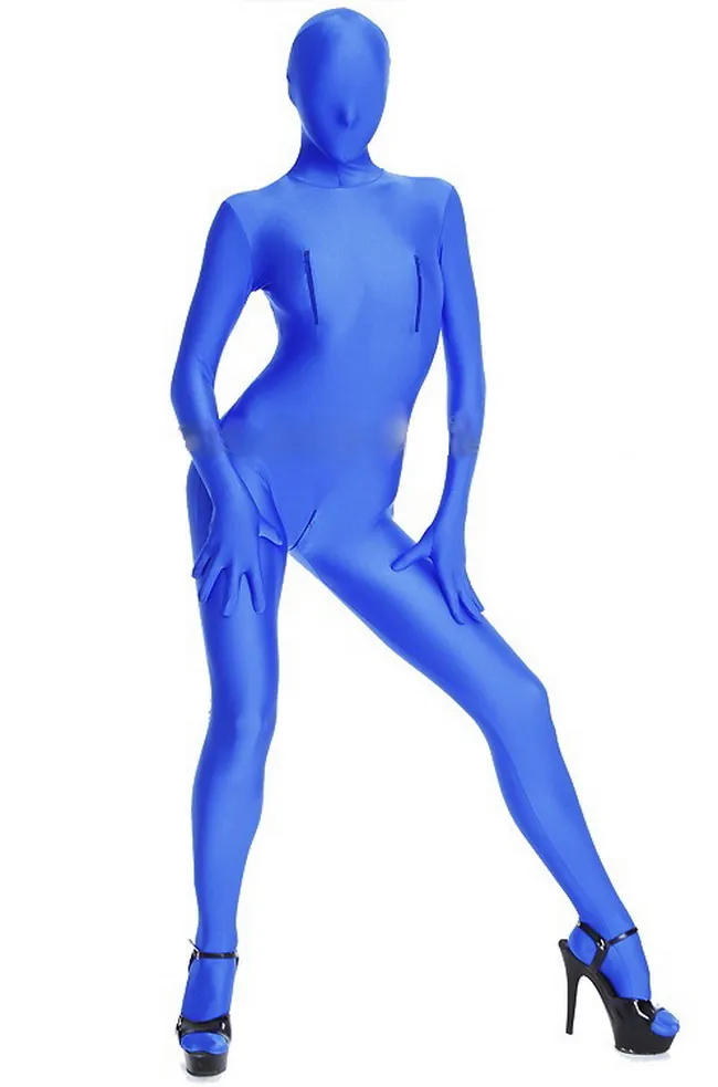 Lycra Spandex Spandex Full Bodysuit Costume With 3 Way Zipper For Women  Perfect For Halloween Party And Fancy Dress From Ai791, $30.45