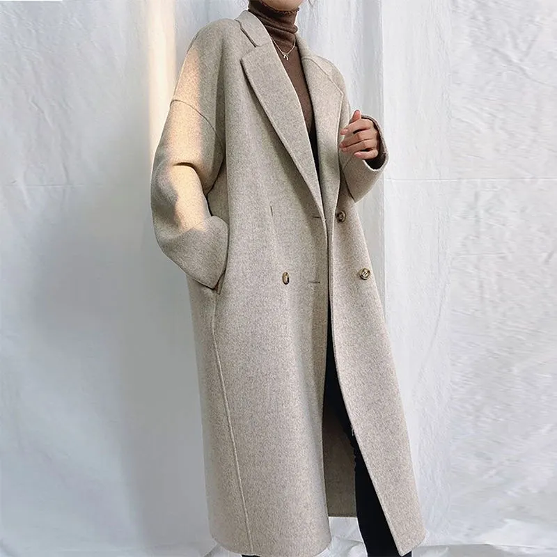 DHgate.com:Womens Mid-Length Cashmere Coat, Double-Sided DHgate.com:Womens Mid-Length Cashmere Coat, Double-Sided