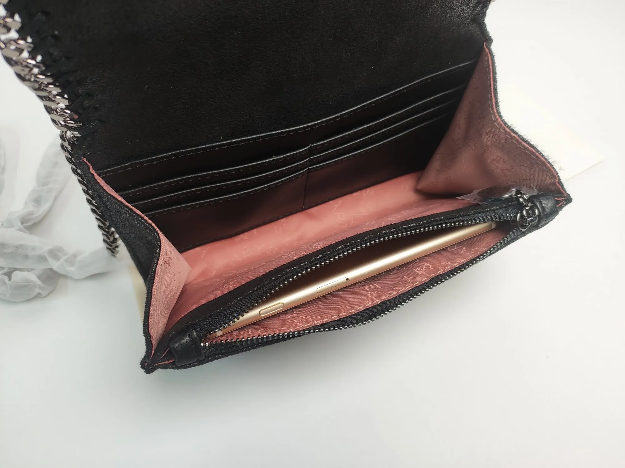 2022 Designer Shoulder Bags For Women Fashion Chains Handbags Luxury Stella Mccartney bag High Quality PVC Leather Handbag Casual Wallets Size 20*12*4cm