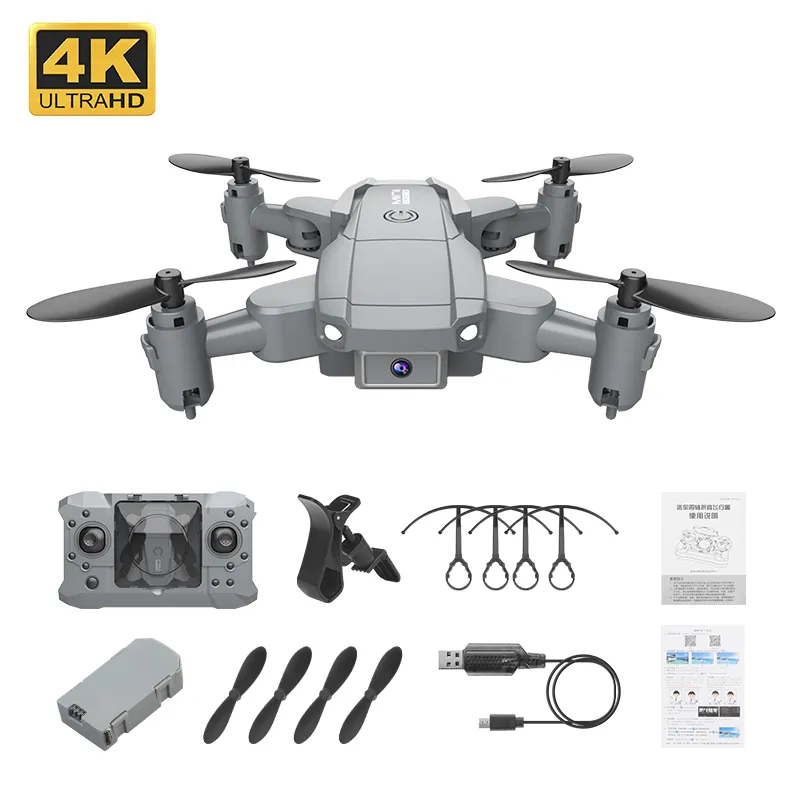KY905 UAV Mini VideoTransmitter 4K Camera Drones Profesional HD Cam Aerial Photography WiFi Remote Control Quadcopter with Battery One-key