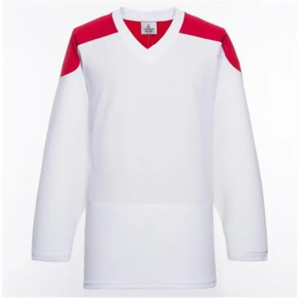 Män blank ishockey tröjor grossist övning hockey skjortor bra kvalitet 012
