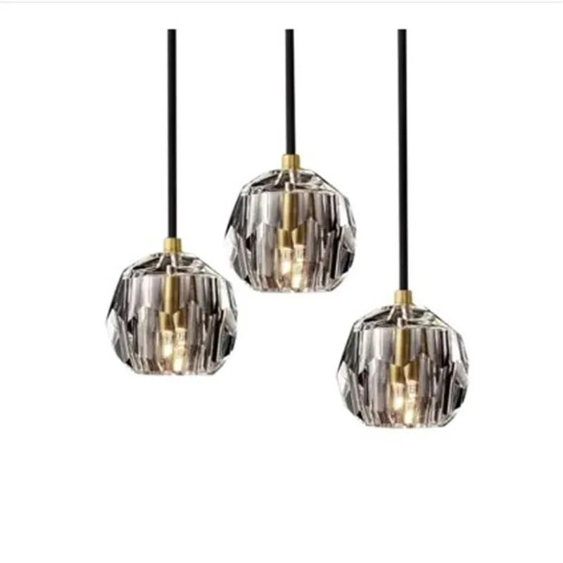 Подвесные лампы после современных роскошных хрустальных декоративных светиль