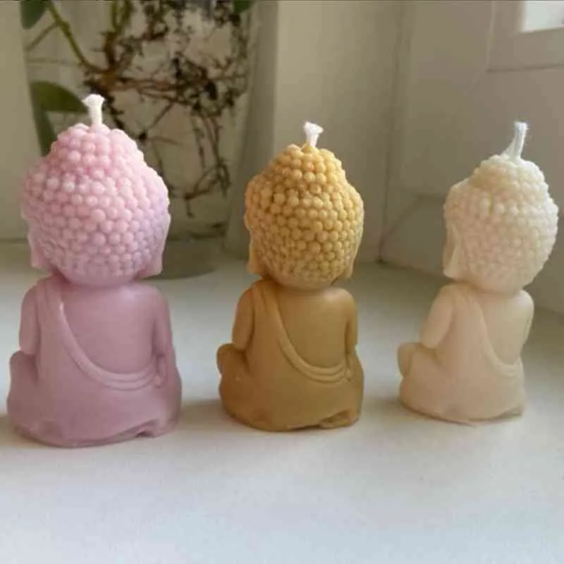 thumbnail image 2 of Vairocana Buddha Candle Silicone Mold Handcrafted 2 of 14