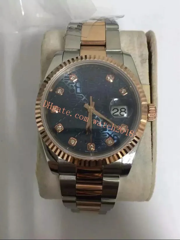 Unisex Watches BP Maker Sapphire Glass 116233 116234 36mm Asia 2813 Mechanical Flower Bottom 316L Steel Luxury Wristwatches