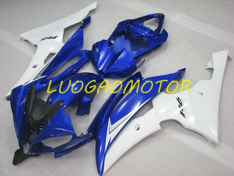 Injectie Abs Backings Kit Fairing Kits voor Yamaha Yzfr6 YZF R6 2009 2009 2010 2011 2013 2015-2016 2014 08 09 10 11 12 13 14 15 16 Custom Gift Carrosser White Blue Ghj