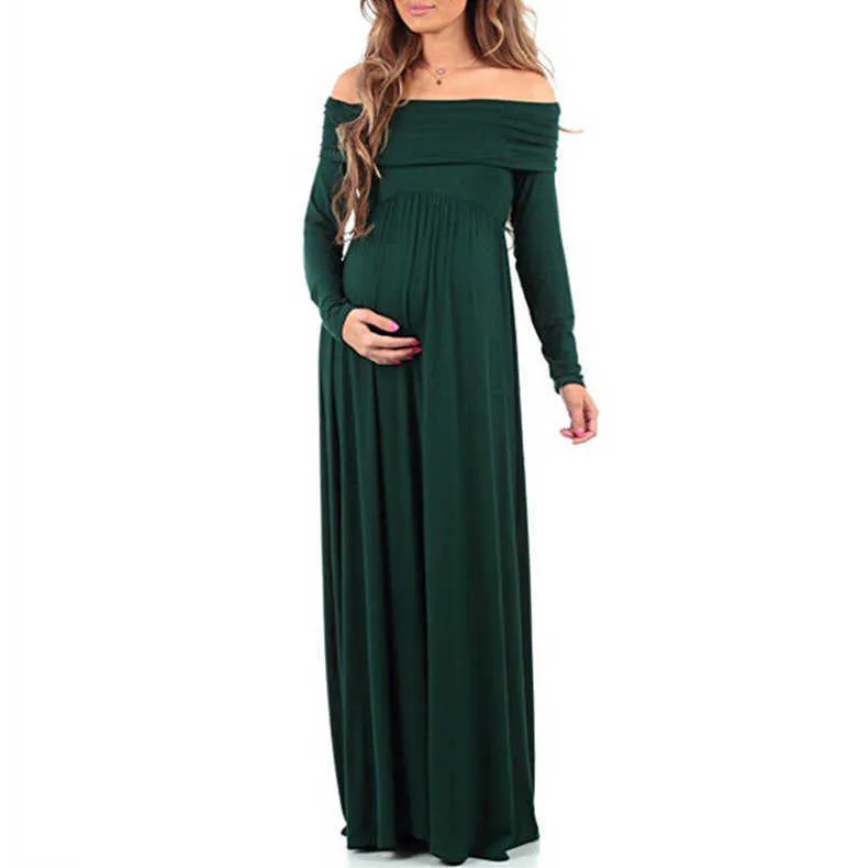 Fashion Maternity Clothes For Photo Shoots Off Shoulder Sexy Women Pregnancy Dress Maxi Maternity Gown Dresses Photography Props (22)