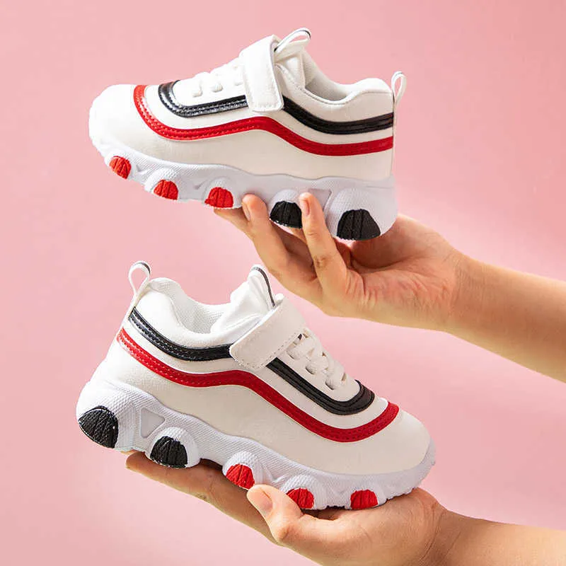 Sneaker autunnali primaverili per bambini per ragazzi e ragazze unisex running scarpe sportive da ragazza fasho di moda 3 5 6 7 8 9 10 12 anni G1025