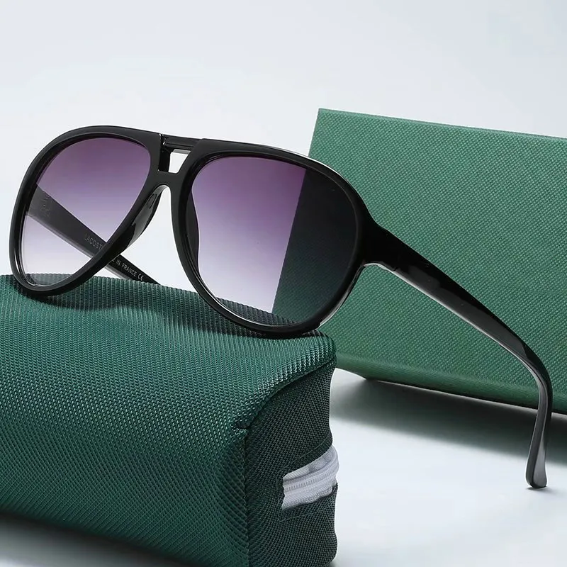 высококачественные солнцезащитные очки мужчины женщины классические солнцезащитные очки авиационная модель линзы G15 двойной дизайн моста подходит мода пляж вождение рыбалка включает упаковку
