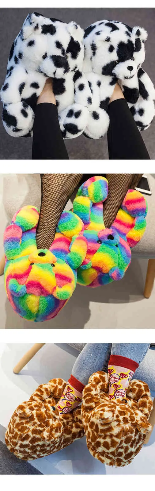 Pantuflas De Carpincho De Felpa Zapatillas De Casa Capybara Para Mujer