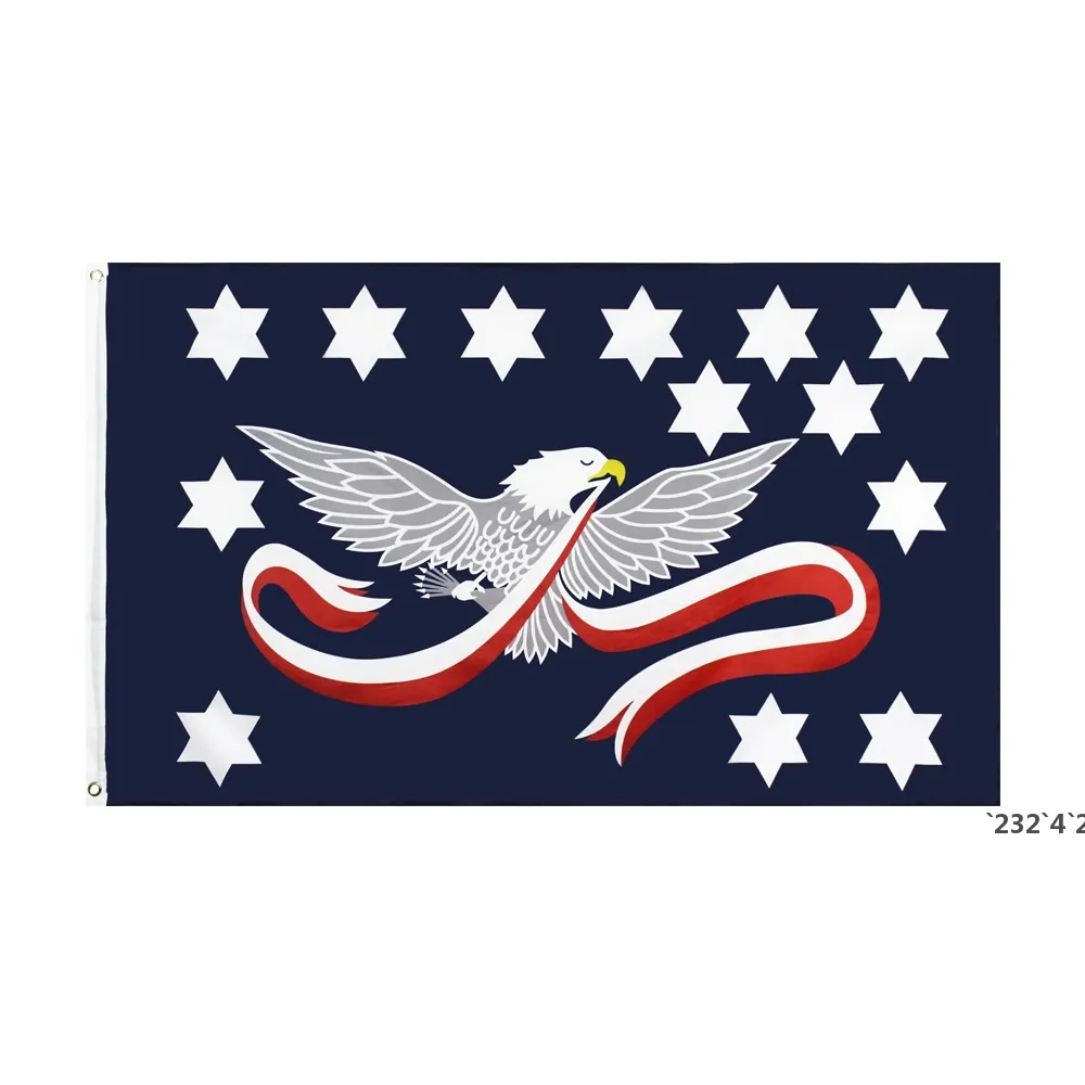 Bandeiras de rebelião de uísque EUA Bandeira da Força Aérea 3x5fts 90cmx150cm 100% Polyester Party Banner Lla9184