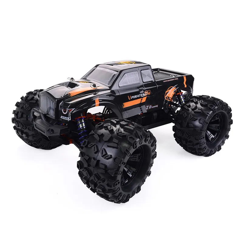 RC Araba ZD Yarışı 1/8 MT8 2.4G 4WD RTR Monster Truck Buggy off-road Truggy Aracı 90km/s yüksek hızlı yarış uzaktan kumanda arabaları