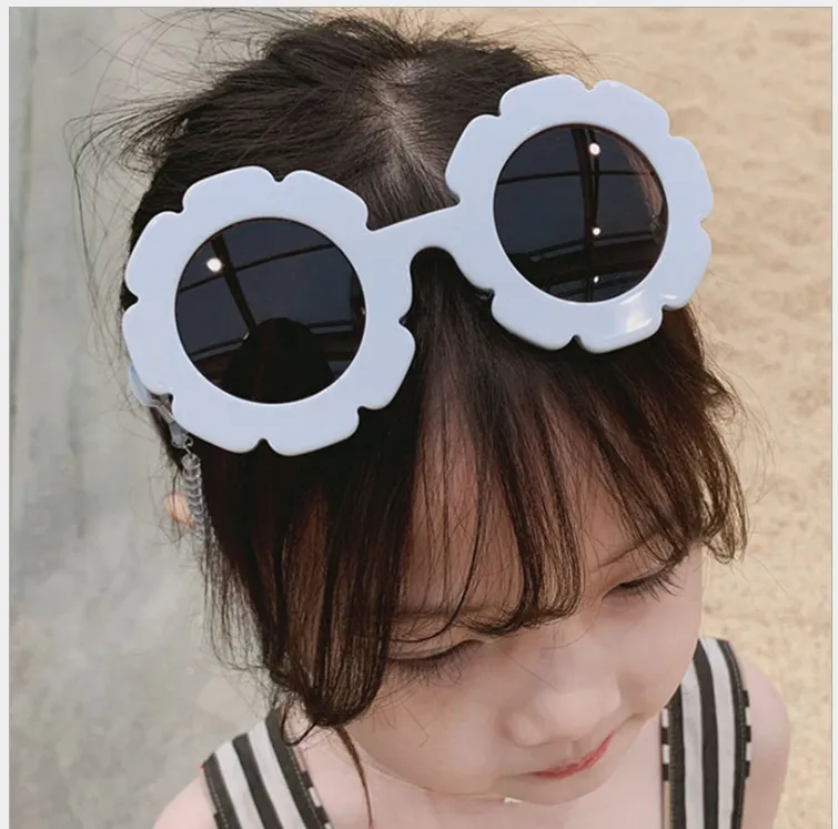 Großhandel Vintage Kinder Sonnenbrille Kinder Rosa Schwarz Weiß Shades  Runde Brille Baby Mode Niedliche Sonnenblume Sonnenbrille Junge Mädchen  Brillen Von 1,57 €