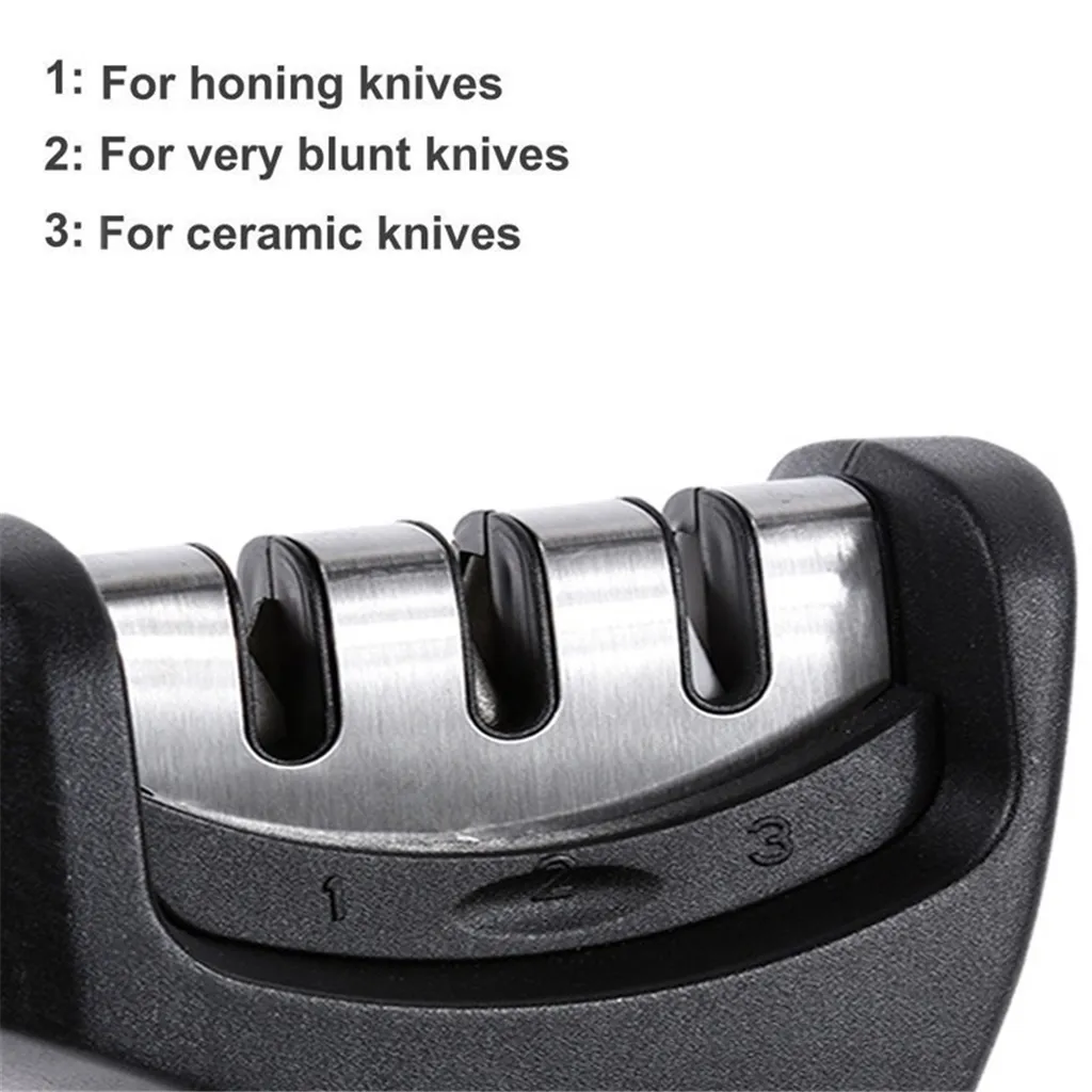 Kök SHARP SHARPERINGAR Knivar Sharping Machine Rostfritt stål Professionell för en kniv Sharpen Tools Ware Tillbehör EEB5810