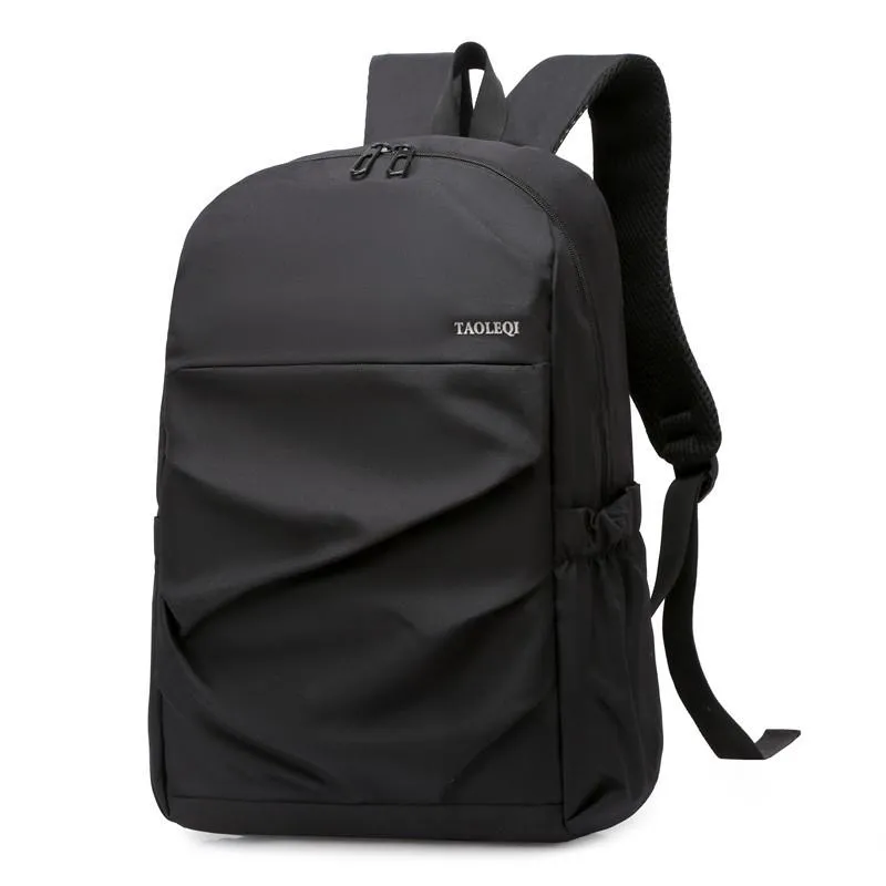 Backpack Fashion Men's 15.6 Inch Laptop Computer Bag Black Travel Waterproof Teenager School Male Mochila Escolar