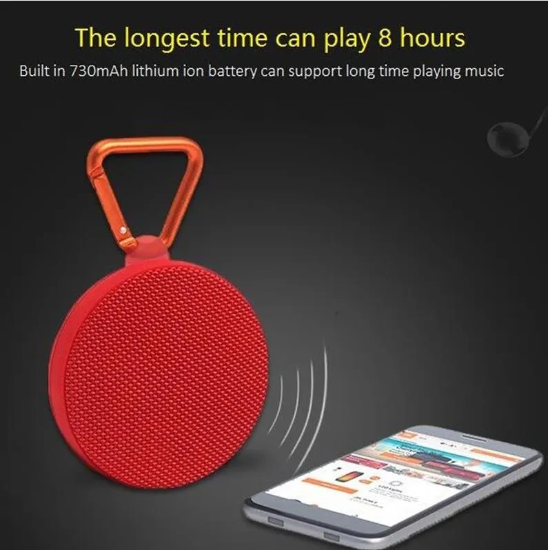 Clip 2 Waterproof Portable Bluetooth Speaker Super Clear Connects