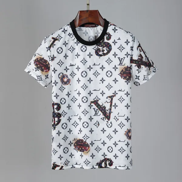 mens short sleevedt high quality r street hip hop t-shirt tops Avant garde skulls casual trend t-shirts9