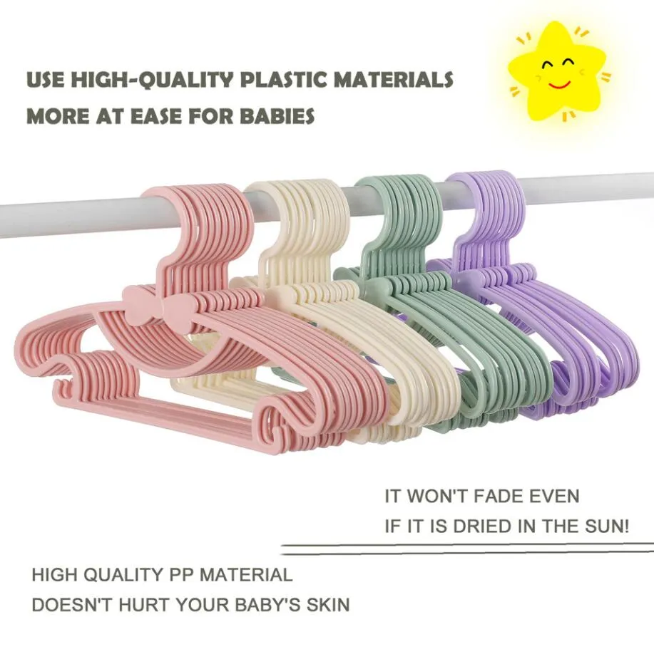 Portable Cute Clothes Hanger Kid Baby Clothes Coat Plastic Hanger Hook  Household Kid Pants Baby Hangers For Clothes Hanger From Prettyrose, $0.68