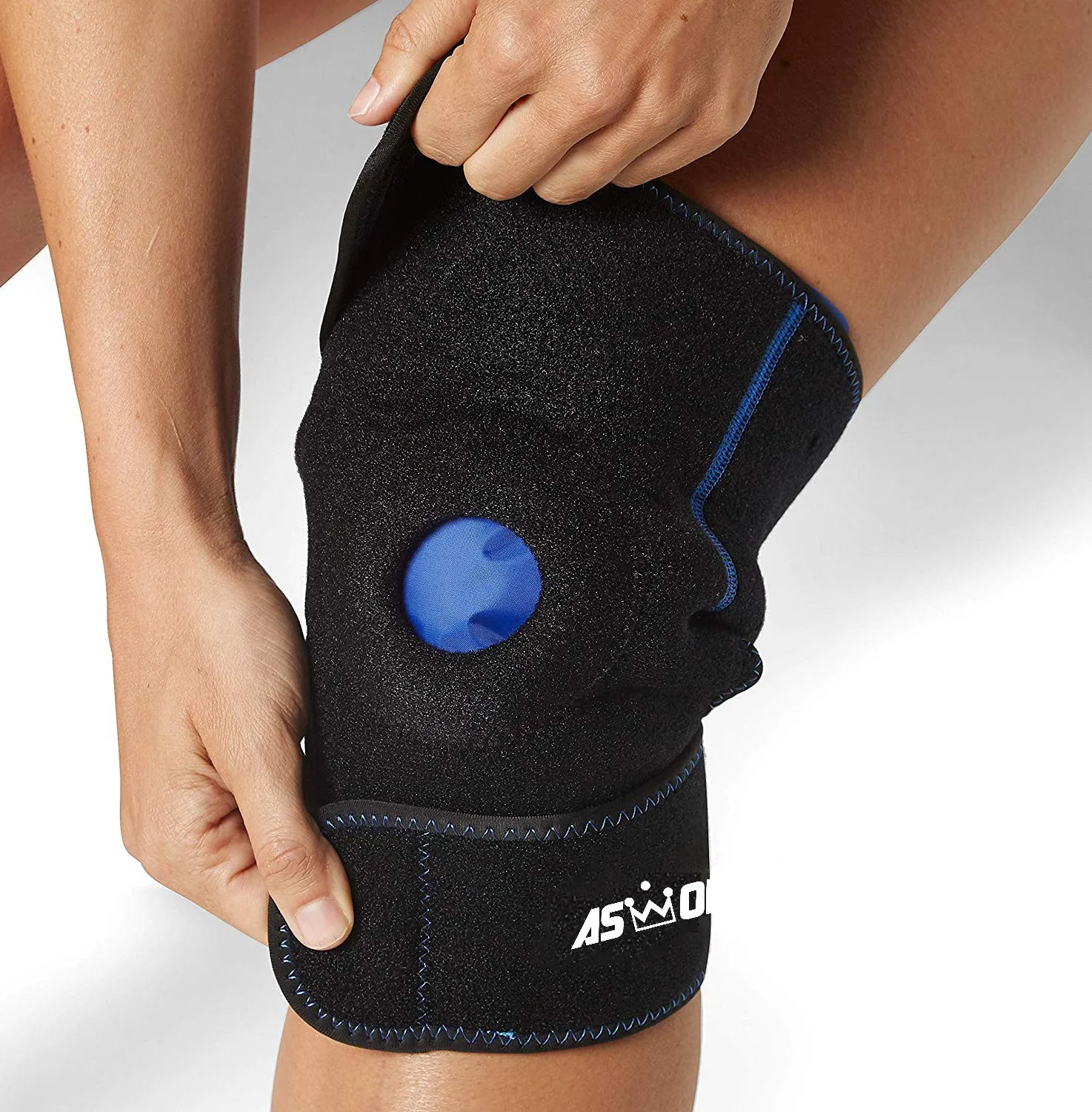 Łokieć podkładki do kolana Ice opakowanie przez Thera Hots Cold Terapia kolana Wsparcie Brace Sleeve do Bursitis Bain Relief Ulga dając Day lub Christmas Gift