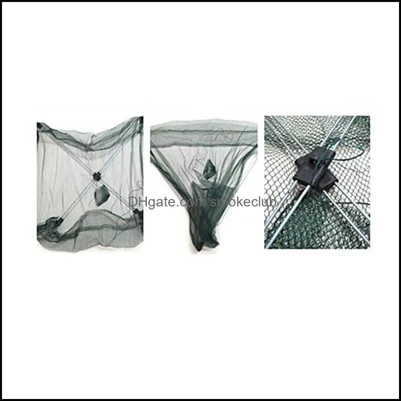 Fishing Accessories 3 Types Shrimp Net Trap Network For Catching Crab Foldable Fish Lobster Cage Bait Gear Tool