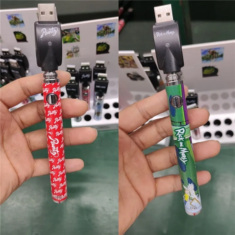 Backwoods Cookies Runtz Cartoon Battery Blister Kit Bottom Twist