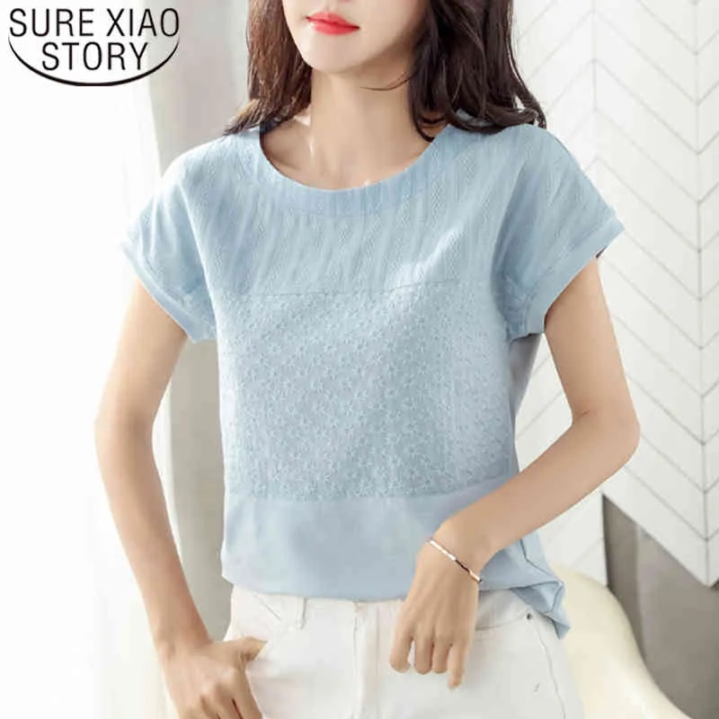 Compra BLUSAS MUJER DE MODA Ropa De Moda Coreana Tops Casuales De Algodón  Verano Rosa Sólido Ropa Elegante Talla Grande Blusa 8619 50 210508 Barato |  Entrega Rápida Y Calidad | Es.Dhgate