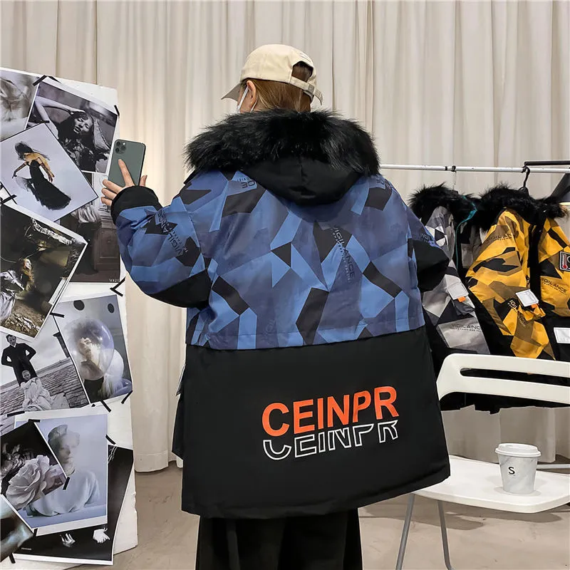 受注発注品 22 Fenyni8 からのメンズコートプライベートバケツ幾何学厚さの