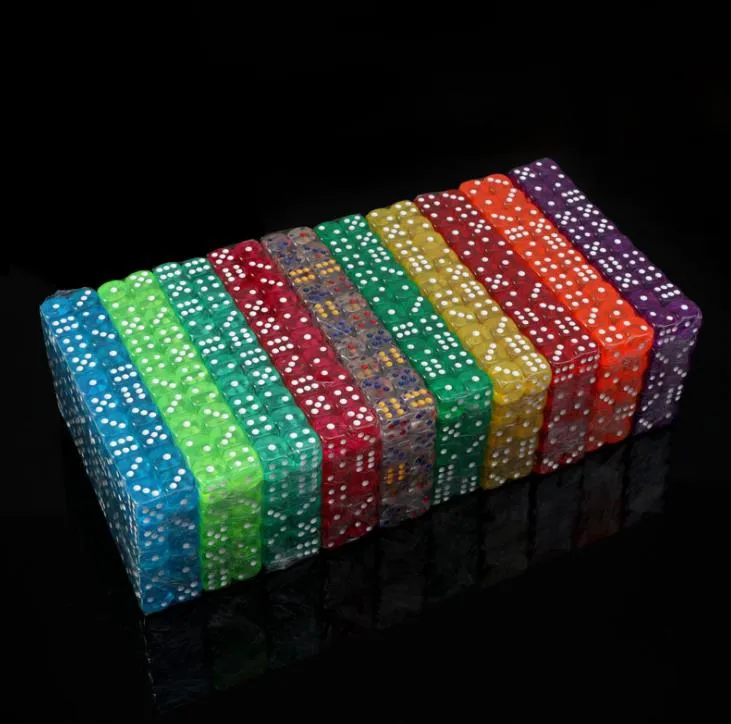 Set 10 Colors High Quality 6 Sided Gambing For Board Club Party Family Games Dungeons And Dragon Dice 4Dpzj 0Zycr