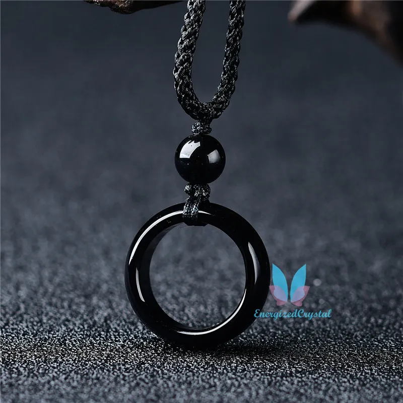 Zwart Precious Ring Hanger Reiki Quartz Charm Pendulum Gemstone Fashion Crystal