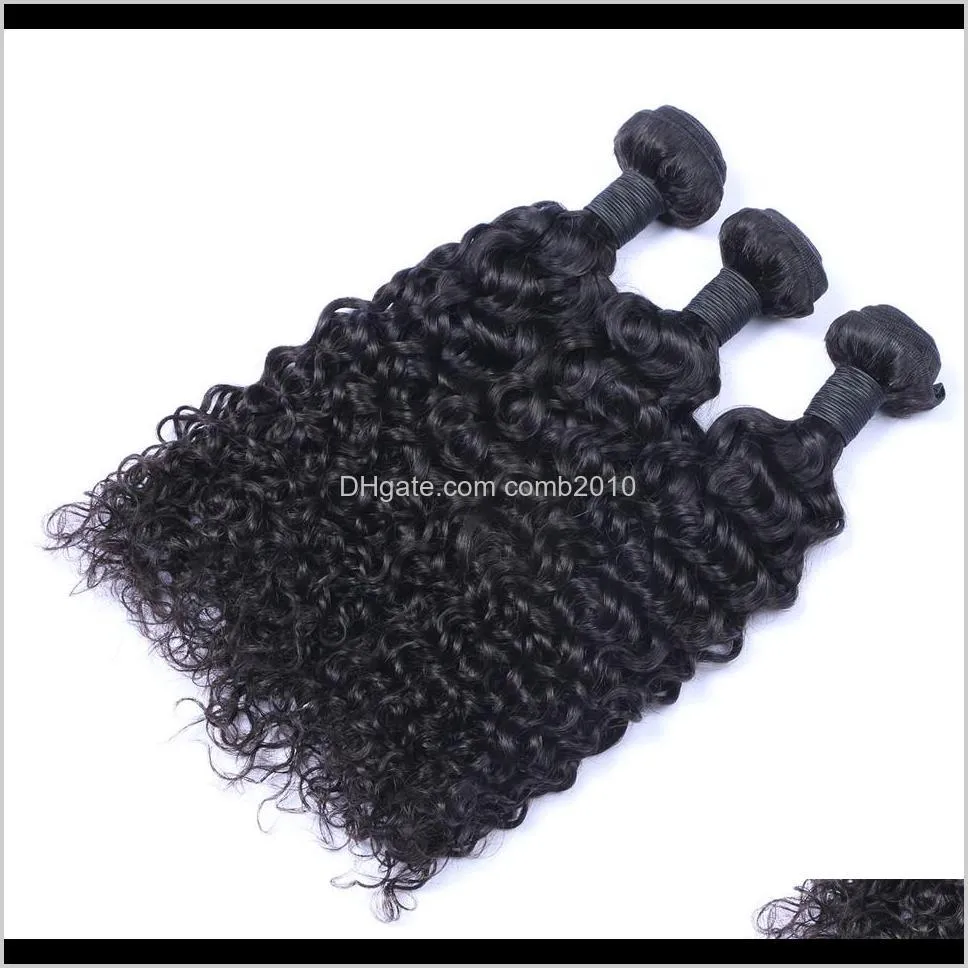 unprocessed indian human remy virgin hair jerry curly hair weaves hair extensions natural color 100g/bundle double wefts 3bundles/lot