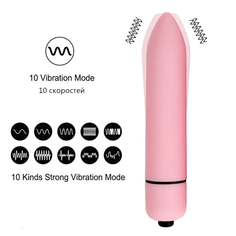 202110 Ускоренная Пуля Вибратор Дилдо Вибраторы AV Stick G-Spot Clitoris Стимулятор Мини Секс-игрушки для женщин Матурматор Секс Продукты Продукты