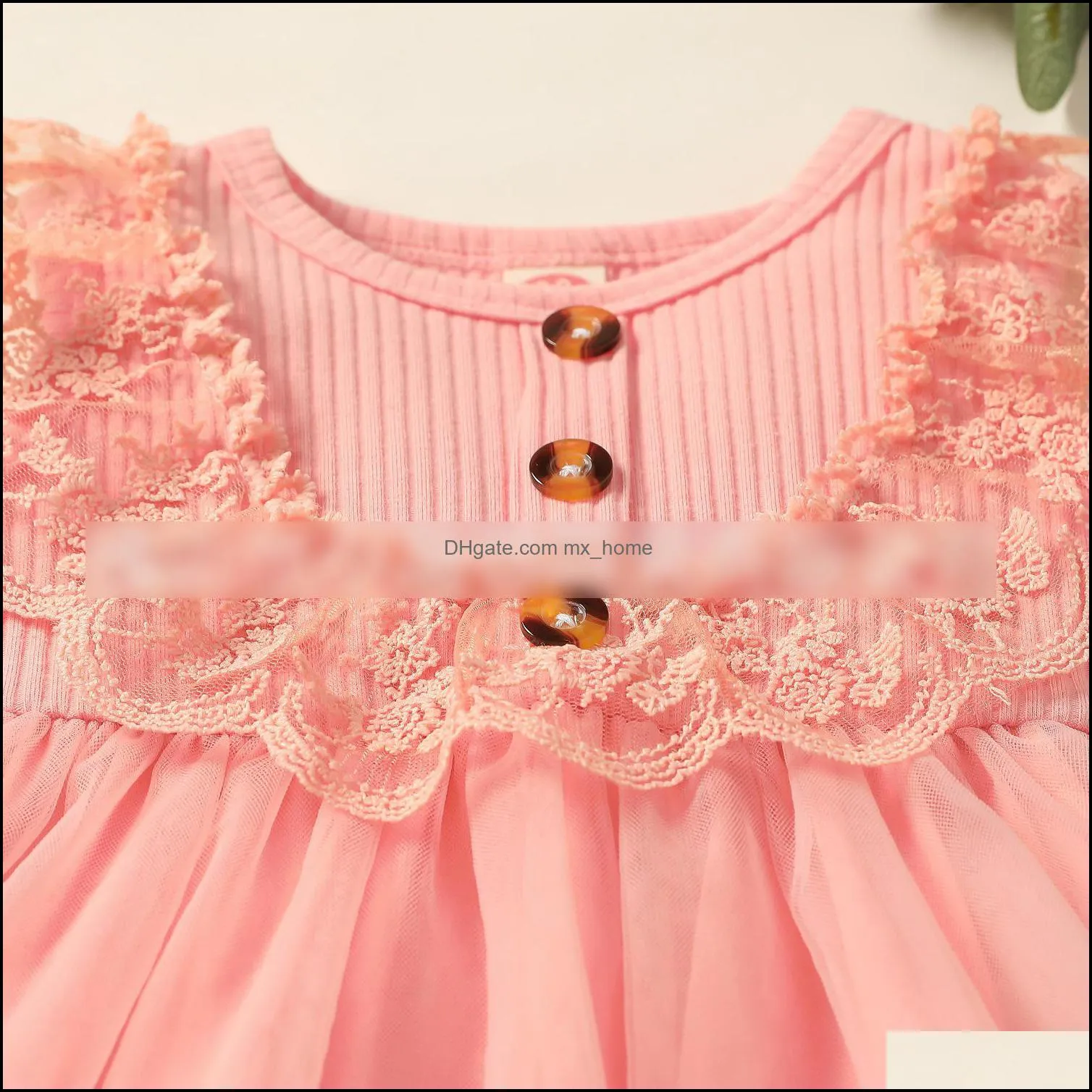 kids clothes girls Lace sleeveless dress Children Net Yarn Mesh princess Dresses fashion Korean version Summer baby Clothing Z5610