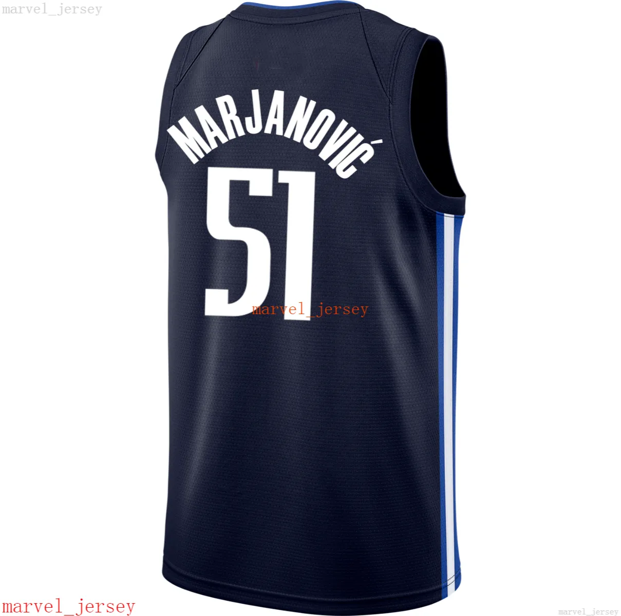 Custom Stitched Boban Marjanovic Mens Swingman Jersey White Navy Blue XS 6XL Throwback Basketball Sleeveless From Marvel jersey 31.09 DHgate.Com