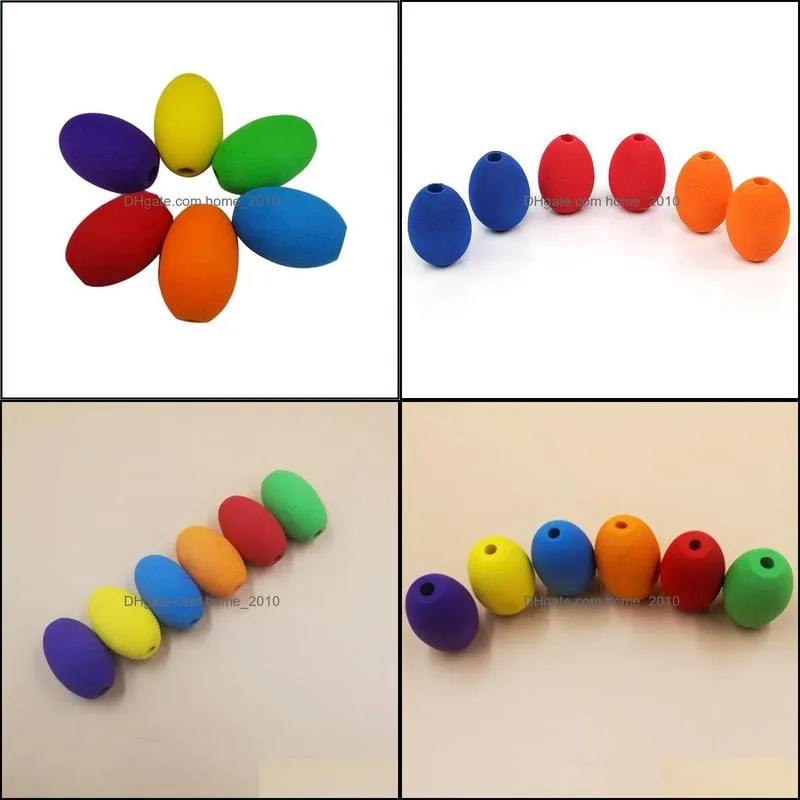 Oval Shape Pencil Grips EVA Soft Pen Grip for Kids Handwritting Students Children School Supplies Wholesale