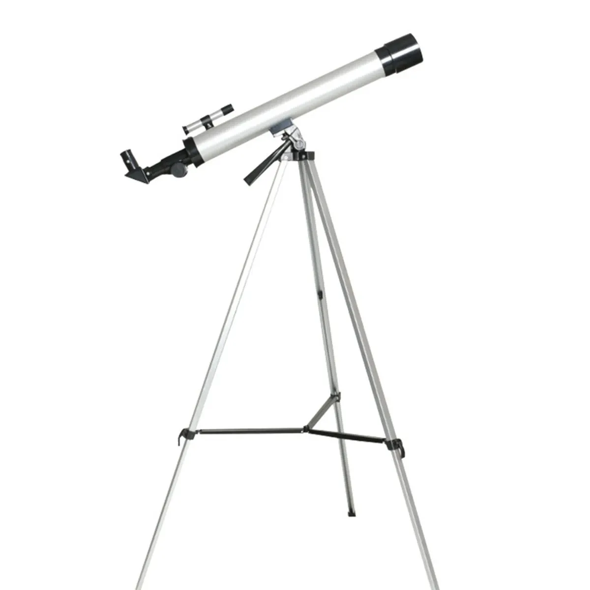 Telescopio astronomico orientabile HD 100X con treppiede Night Verson Monoculare in alluminio spaziale