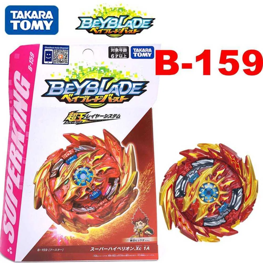 100٪ الأصلي Takara Tomy Beyblade Burst Booster B-159 Super Hyperion.xc 1a كما لعب يوم الأطفال X0528