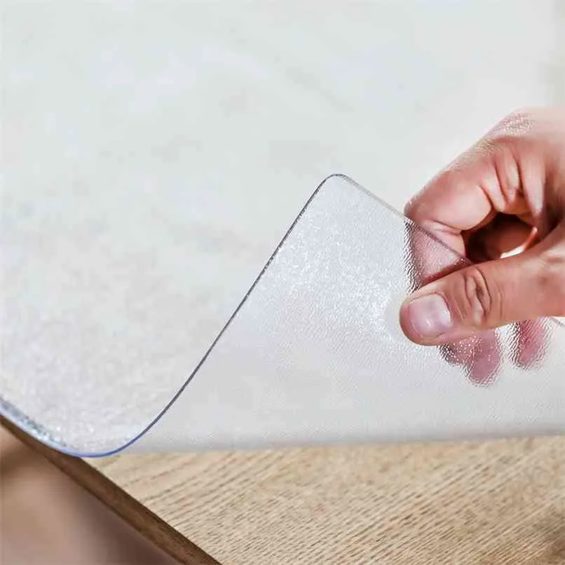 Proteggi Tavolo Inodore Plastica Morbida PVC Trasparente Tovaglia  Impermeabile 1,5 Mm Tappetino Antiscivolo Personalizza 210626 Da 43,41 €
