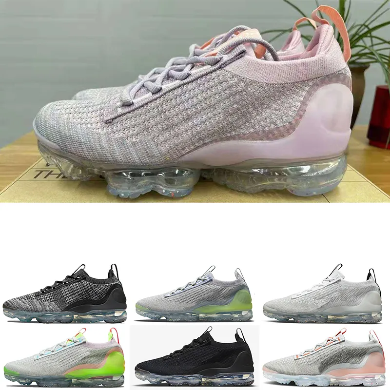 Fly FK Cushion Mens Running Shoes Swatmeal Missionle Gray Liquid Lime Triple Black Fog Bright Mango Violet Ash Volt Women Men Men Treads Sneakers