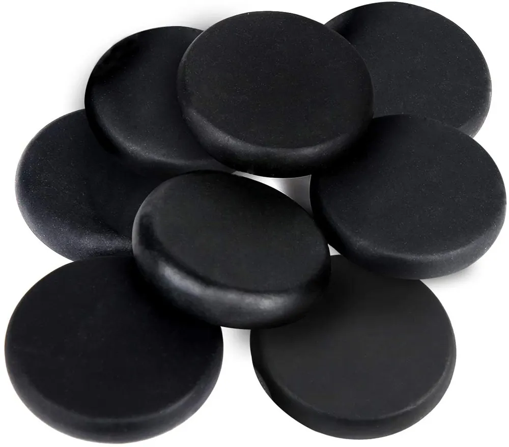 Grandes pierres de massage essentielles de 8,9 cm pour spa professionnel à domicile, relaxant, cicatrisant, soulagement de la douleur.