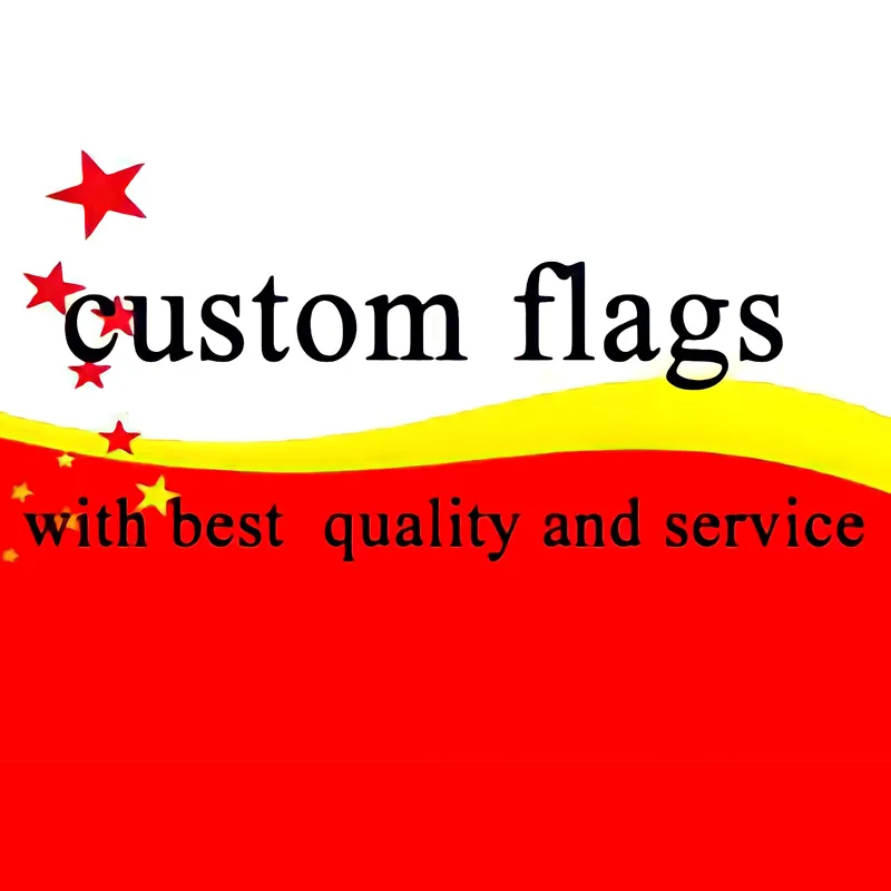 Custom Flag any size logo color 100D Polyester high quality Banner brass metal holes shaft cover digital painting double thread seam fine sewing outdoor products