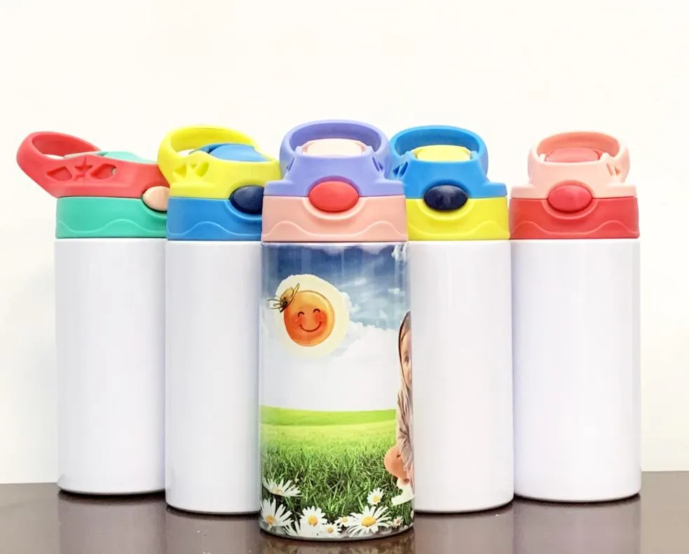 Lot De 10 Gobelets Isothermes 20 Oz Blancs Pour Sublimation - Inox, Bouchon Poussoir, Chaud 6h/froid 8h