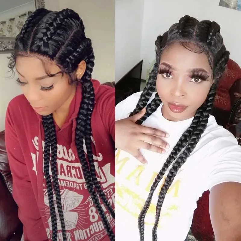 Braided brazilian wigs sales